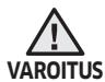 SAMSUNG JET BOT AI+ - Akkua koskevia varoituksia - 1