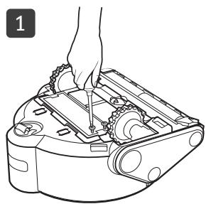 SAMSUNG JET BOT AI+ - Sådan fjernes batteriet - 1