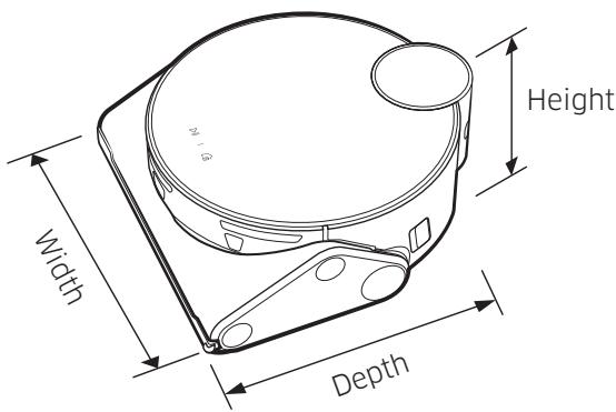 SAMSUNG JET BOT AI+ - Product specification - 1