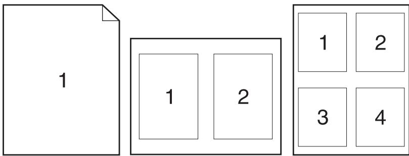 HP LASERJET PRO 400 M425 - Imprimer plusieurs pages sur une même feuille de papier (mac OS x) - 1