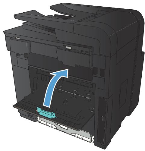 HP LASERJET PRO 400 M425 - Supprimer un bourrage papier dans la zone de l'unité d'impression recto verso. - 3