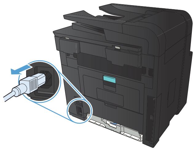 HP LASERJET PRO 400 M425 - Vérification que la vitre du scanner est dépourvue de saleté et de souillures - 1