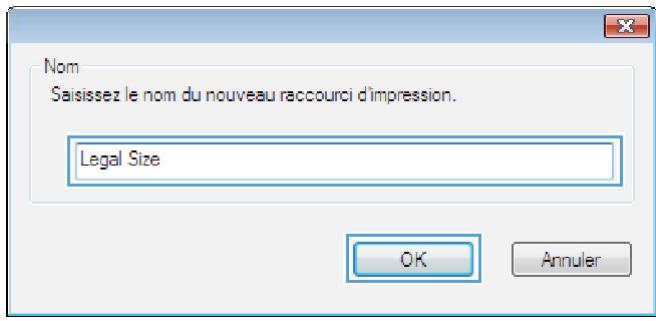 HP LASERJET PRO 400 M425 - Créer un raccourci d'impression (windows) - 6