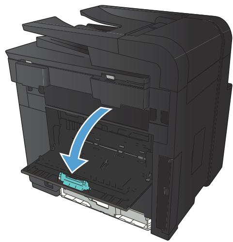 HP LASERJET PRO 400 M425 - Supprimer un bourrage papier dans la zone de l'unité d'impression recto verso. - 1
