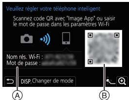 PANASONIC LUMIX G9 - Utilisation d'un mot de passe pour configurer une connexion - 1