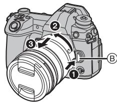 PANASONIC LUMIX G9 - Retrait de l'objectif - 1