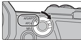 PANASONIC LUMIX G9 - Réglage du mode de mise au point (afs/aff/afc) - 1
