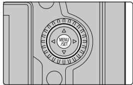 PANASONIC LUMIX G9 - Appuyez sur / pour sélectionner un menu, comme [o]. - 1