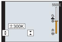 PANASONIC LUMIX G9 - Bracketing de la balance des blancs (température de la couleur) - 1