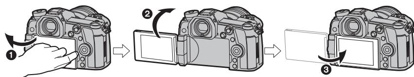 PANASONIC LUMIX G9 - Ouverture de l'écran - 1