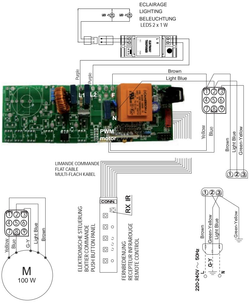 ROBLIN ORELIA 900 IX/VR 6043253 - UK ELECTRICAL CONNECTION ELECTRICAL REQUIREMENTS - 16