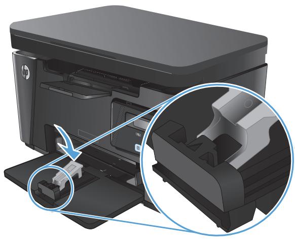 HP LASERJET PRO M125NW - Ajustement du bac pour le papier de petit format - 2