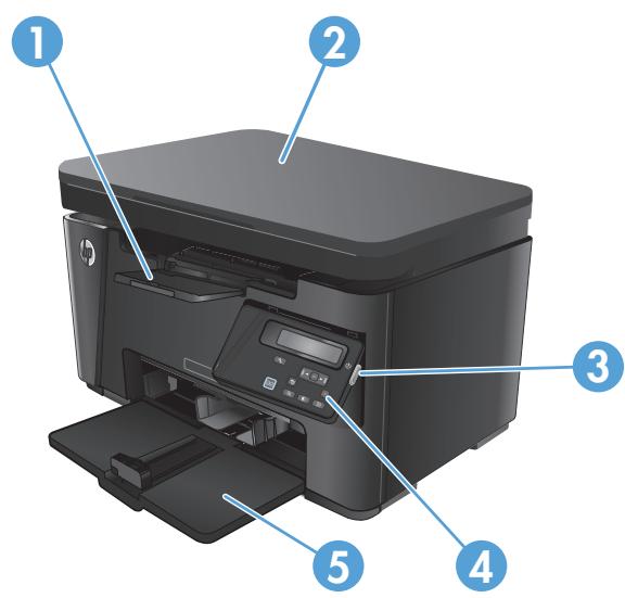 HP LASERJET PRO M125NW - Vue avant du produit - 1