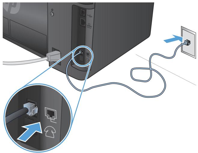 HP LASERJET PRO M125NW - Connexion du produit - 2