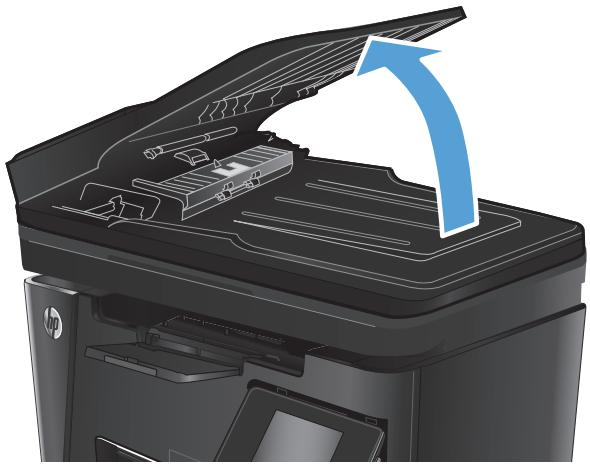 HP LASERJET PRO M125NW - Nettoyez les rouleaux et le tampon de séparation du bac d'alimentation. - 1