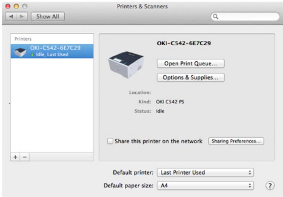 OKI ES5442DN - Pour Mac OS X - 5