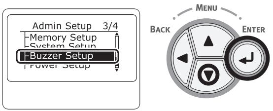 OKI C833N - - Configuration de l'avertisseur sonore - 5