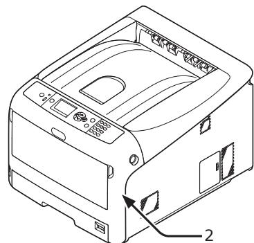 OKI C833N - Code d'erreur 380, 400, 401, 637 - 3