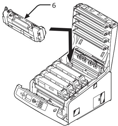 OKI C833N - Risque de brûlure. - 5