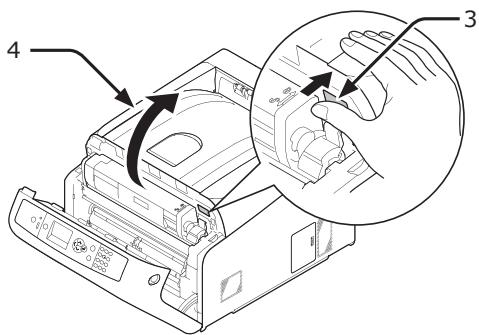 OKI C833N - Risque de brûlure. - 2