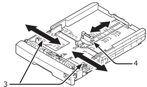 OKI C833N - Réglez la numérotation du format de papier afin de la faire correspondre au format du papier chargé. - 2