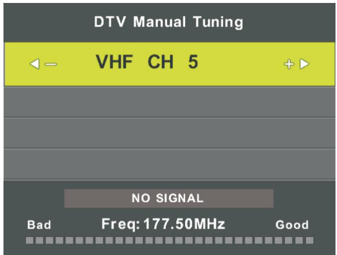 SCHNEIDER LED24-SCP100HC - DTV Manual Tuning - 1