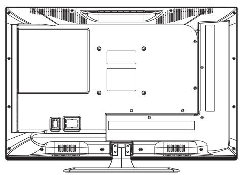 SCHNEIDER LED24-SCP100HC - Fix the TV on the wall - 1