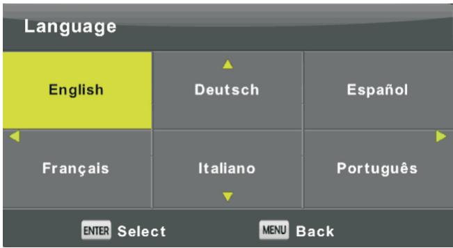 SCHNEIDER LED24-SCP100HC - OSD Language - 1