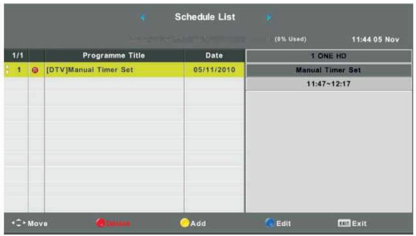 SCHNEIDER LED24-SCP100HC - Liste de programmation - 1