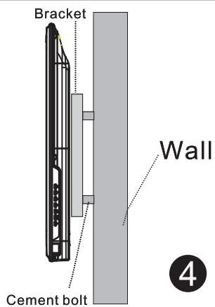 SCHNEIDER LED24-SCP100HC - Fix the TV on the wall - 4