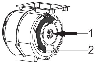 SCHOLTES SOHV1920B - Remplacement du filtre à charbon FILTRE À CHARBON AF 100 - 1