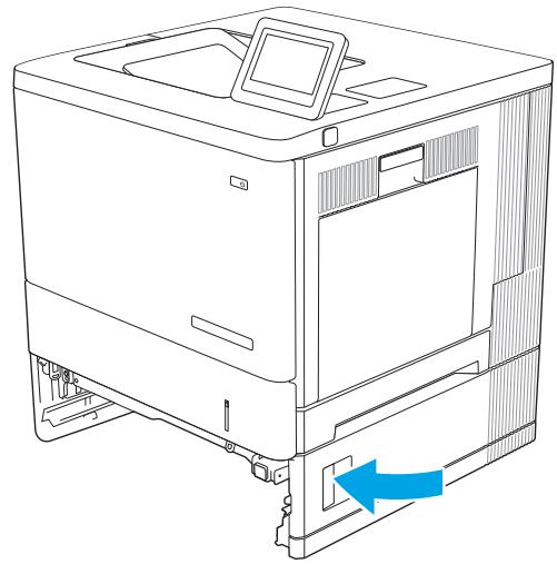 HP M555DN - A3, 13. A4, 13. A5 bourrage papier bac 3, 4 et 5 - 6