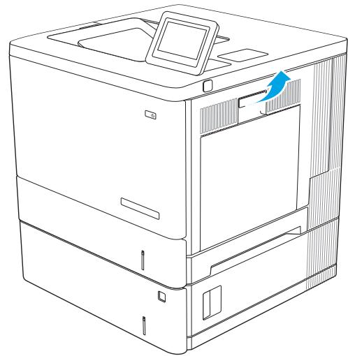 HP M555DN - B2. D2 bourrage papier dans bac 2 - 1