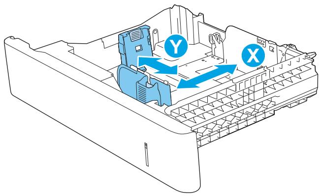 HP M555DN - Ouvrez le bac. - 5
