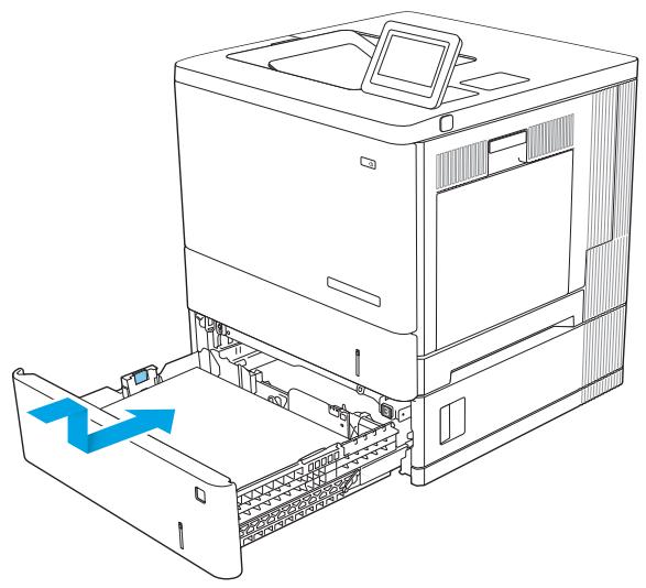 HP M555DN - A3, 13. A4, 13. A5 bourrage papier bac 3, 4 et 5 - 7