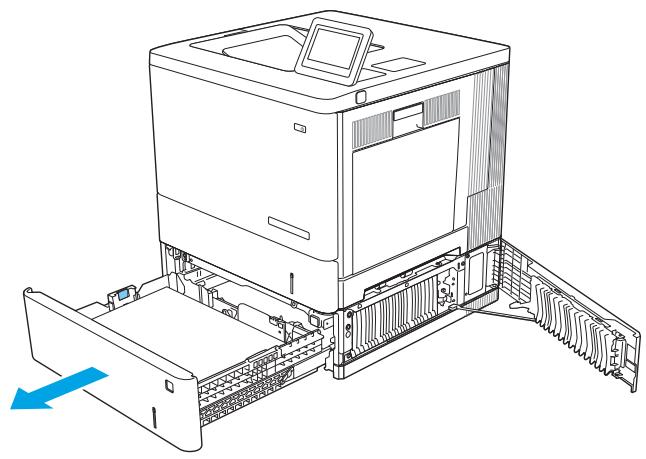 HP M555DN - A3, 13. A4, 13. A5 bourrage papier bac 3, 4 et 5 - 3