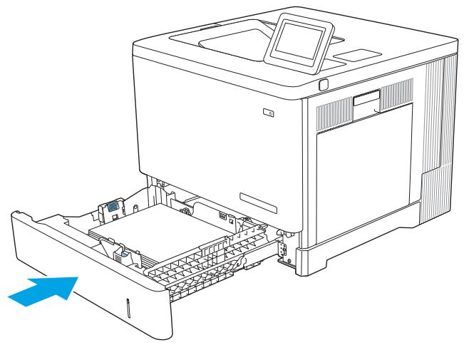 HP M555DN - B2. D2 bourrage papier dans bac 2 - 7