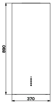 FRANKE TURN FTU 3805 XS - Encombrement - 1