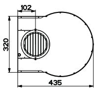 FRANKE TURN FTU 3805 XS - Dimensions - 3