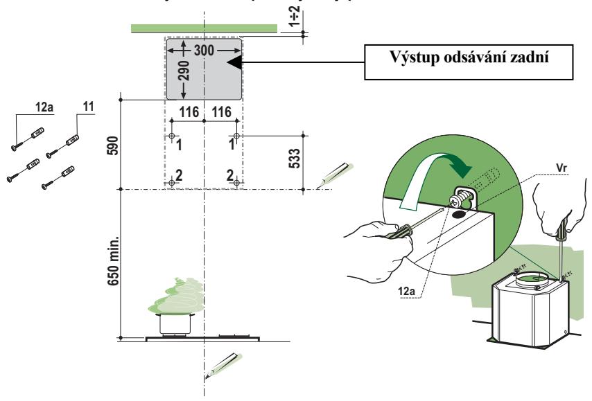 FRANKE TURN FTU 3805 XS - Vyvtáni stěny a upevněnéj Jednotky motoru - 1