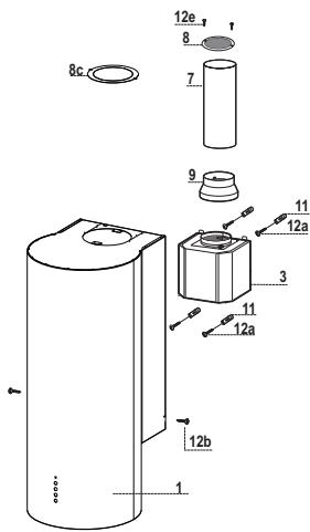 FRANKE TURN FTU 3805 XS - Dimensions - 5