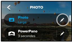 GOPRO MAX CHDHZ-202-RX - CHANGEMENT DES PARAMÈTRES DE CAPTURE - 1