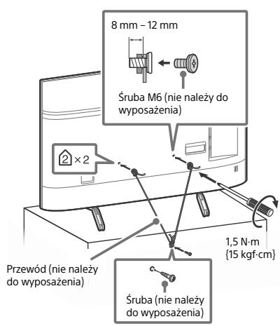 SONY BRAVIA KD85XG8596 - Zabepieczenie przy przewrocieniem - 2
