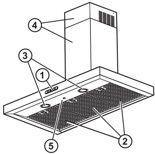 WHIRLPOOL AKR 799/IXL - DESCRIPTION AND USE OF HOOD - 1