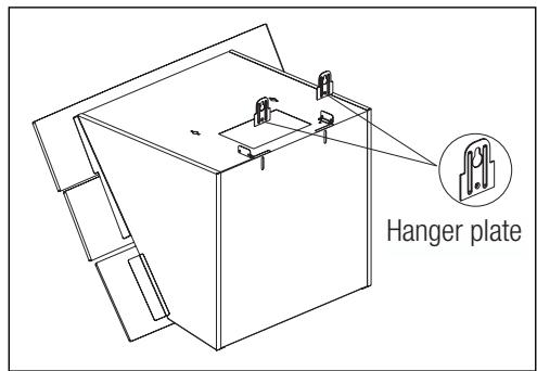 BEKO HCA62640B - Installing the hood onto the wall - 1