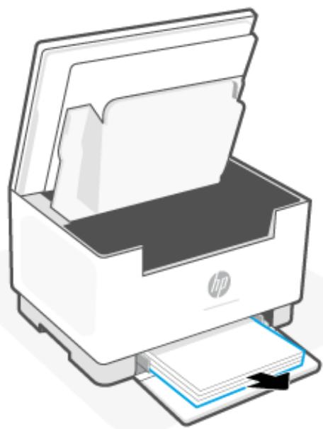 HP M234DWE - Éliminez les bourrages du bac d'alimentation - 3