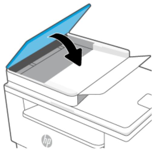 HP M234DWE - Élimination des bourrages papier dans le bac d'alimentation (certains modèles uniquement) - 3