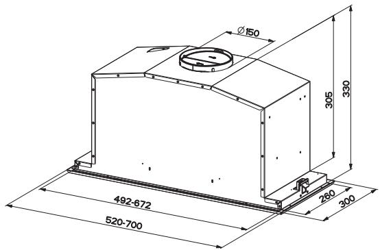 FRANKE BOX PLUS LED FBI 537 XS - 2