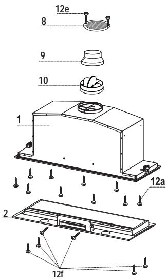 FRANKE BOX PLUS LED FBI 537 XS - 4