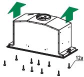FRANKE BOX PLUS LED FBI 537 XS - BEFORE FITTING THE HOOD TO THE WALL UNIT, PROCEED AS FOLLOWS: - 6